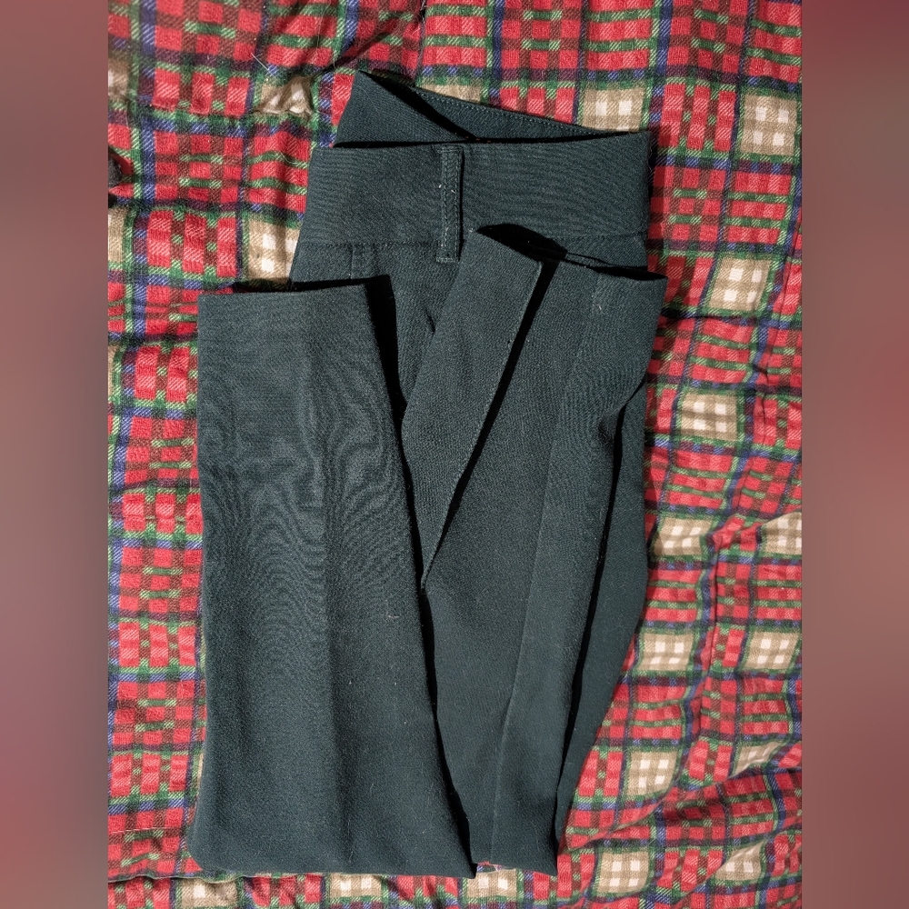 Anthropologie Pants size 2 thick dark green Cartonnier great condition